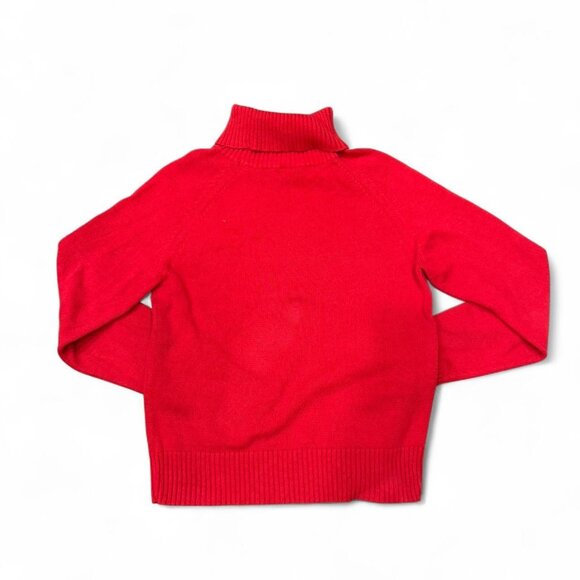 Vintage Polo Jeans Co Ralph Lauren Red Flag Turtleneck Women’s - Picture 3 of 3